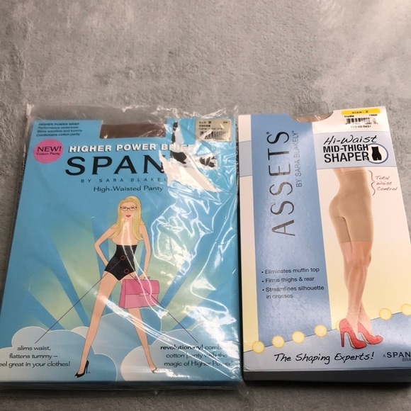 Spanx and Assets Shapewear Bottoms Bundle Size Small to Medium New
